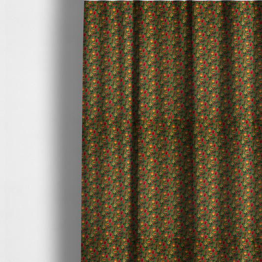 Autumn Harvest Botanical Upholstery Fabric DP-34 - Made To Measure Curtains