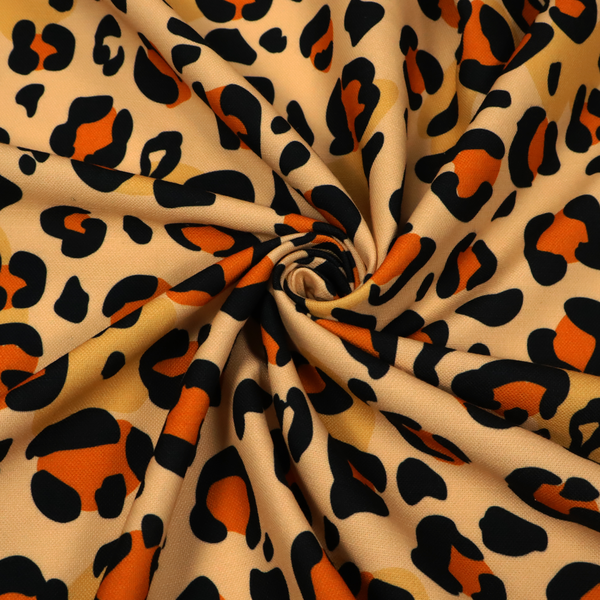 Classic Leopard Print Upholstery Fabric DP-35 - Roman Blinds