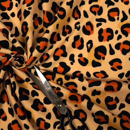 Classic Leopard Print Upholstery Fabric DP-35 - Roman Blinds