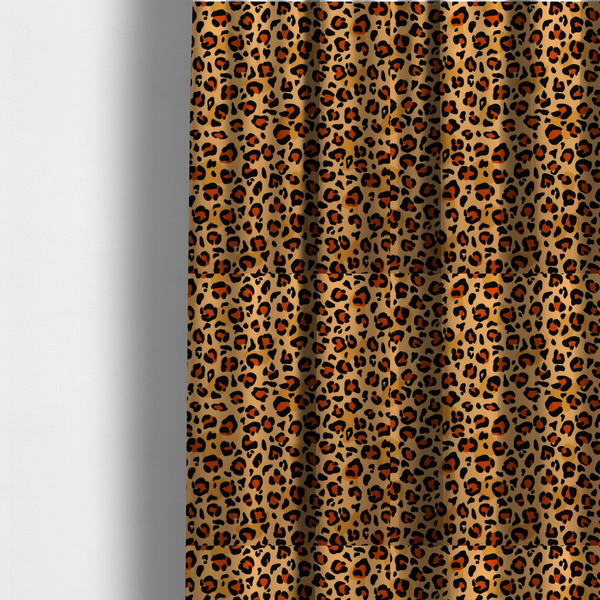 Classic Leopard Print Upholstery Fabric DP-35 - Made To Measure Curtains