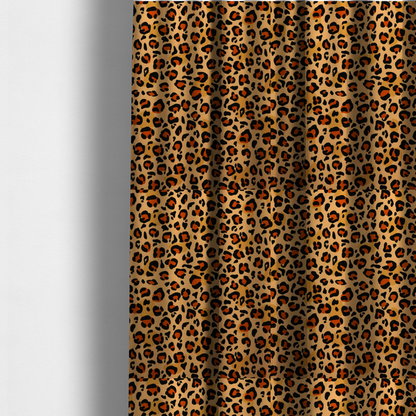 Classic Leopard Print Upholstery Fabric DP-35 - Made To Measure Curtains