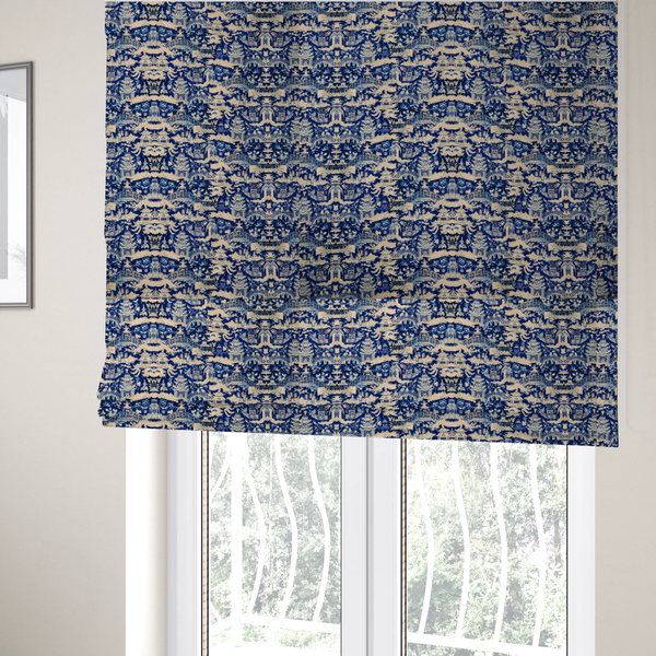 Porcelain Palace Upholstery Fabric DP-36 - Roman Blinds