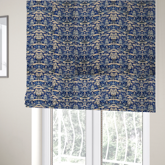 Porcelain Palace Upholstery Fabric DP-36 - Roman Blinds