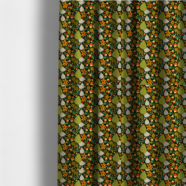The Botanist's Tapestry Upholstery Fabric DP-37 - Made To Measure Curtains