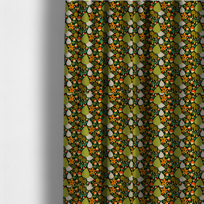 The Botanist's Tapestry Upholstery Fabric DP-37 - Made To Measure Curtains