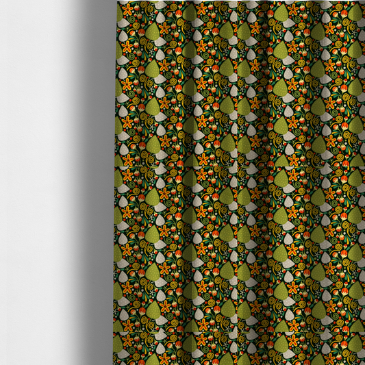 The Botanist's Tapestry Upholstery Fabric DP-37 - Made To Measure Curtains
