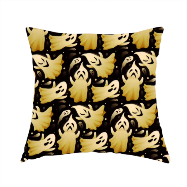Haunting Hour Phantom Pattern Upholstery Fabric DP-38 - Handmade Cushions