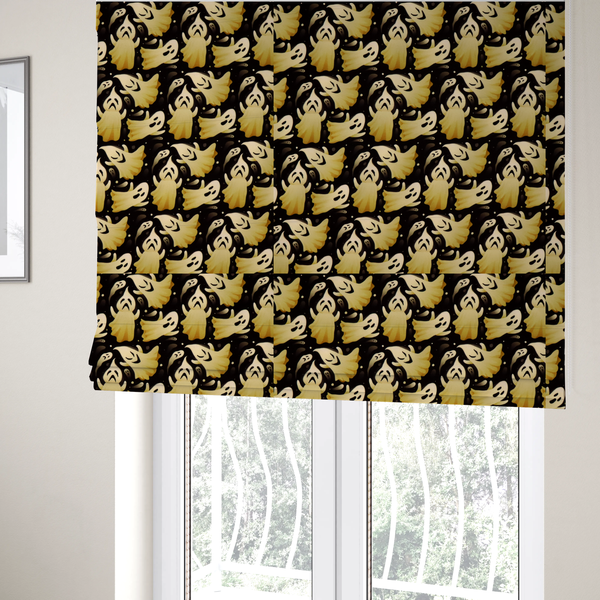 Haunting Hour Phantom Pattern Upholstery Fabric DP-38 - Roman Blinds