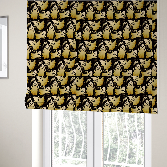 Haunting Hour Phantom Pattern Upholstery Fabric DP-38 - Roman Blinds