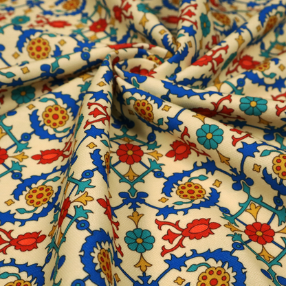 Imperial Bloom Upholstery Fabric DP-40 - Roman Blinds