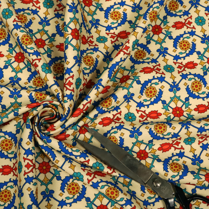 Imperial Bloom Upholstery Fabric DP-40 - Roman Blinds