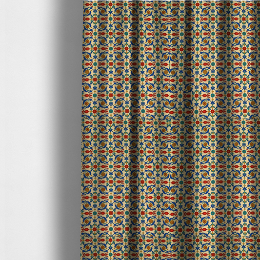 Imperial Bloom Upholstery Fabric DP-40 - Made To Measure Curtains