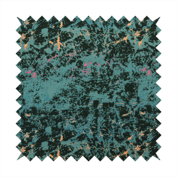 A durable upholstery fabric featuring a moody, distressed abstract pattern. This colourway offers a darker, more saturated take on the "crackle" aesthetic.