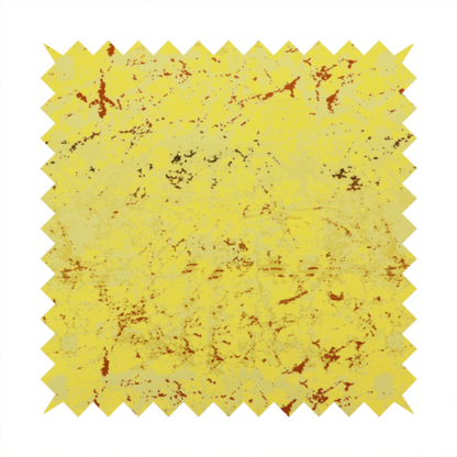 A durable upholstery fabric featuring a bright, energetic distressed abstract pattern. This colourway provides a sun-drenched, high-visibility option within the collection.