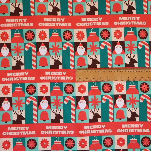 Modern Christmas Icon Fabric Upholstery Fabric DP-71