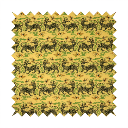 Mythic Stripes Celestial Beast Upholstery Fabric DP-74