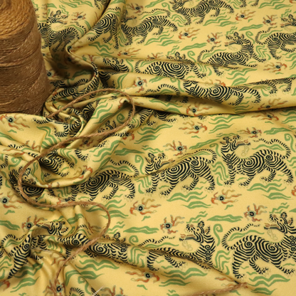 Mythic Stripes Celestial Beast Upholstery Fabric DP-74 - Roman Blinds