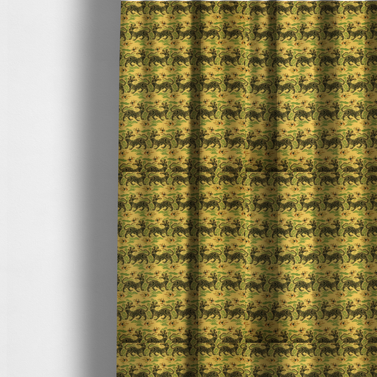 Mythic Stripes Celestial Beast Upholstery Fabric DP-74 - Made To Measure Curtains