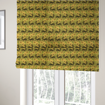 Mythic Stripes Celestial Beast Upholstery Fabric DP-74 - Roman Blinds