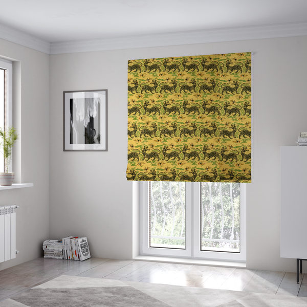 Mythic Stripes Celestial Beast Upholstery Fabric DP-74 - Roman Blinds