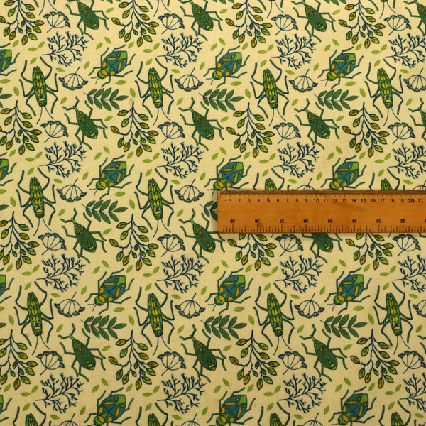 The Grasshopper's Secret Meadow Upholstery Fabric DP-80 - Roman Blinds