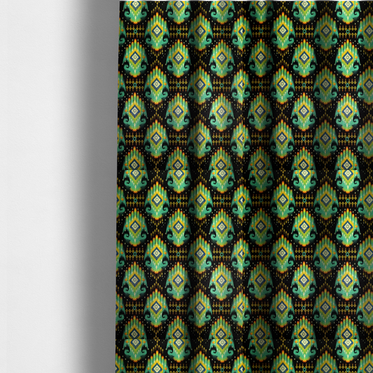 Aztec Night Upholstery Fabric DP-81 - Made To Measure Curtains