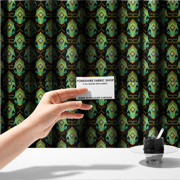 Aztec Night Upholstery Fabric DP-81 - Made To Measure Curtains