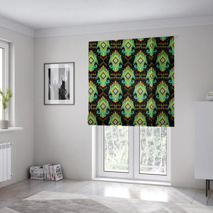 Aztec Night Upholstery Fabric DP-81 - Roman Blinds