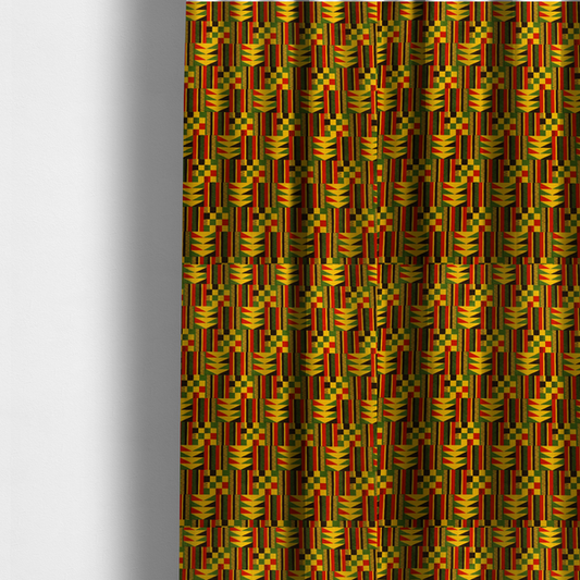 Rhythm of the Gold Coast Upholstery Fabric DP-82 - Made To Measure Curtains