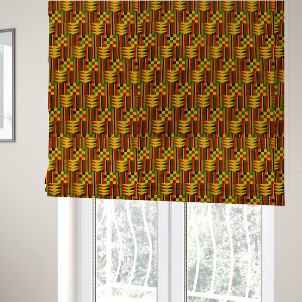 Rhythm of the Gold Coast Upholstery Fabric DP-82 - Roman Blinds