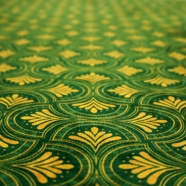 Art Deco Mermaid Scale Upholstery Fabric DP-83 - Made To Measure Curtains