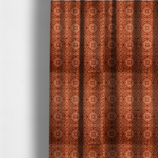 Marrakesh Spice Geometric Upholstery Fabric DP-93 - Made To Measure Curtains
