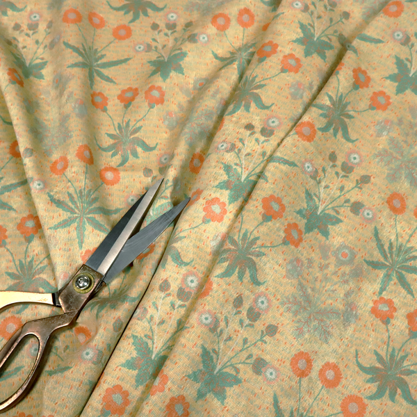 Vintage Sprig Wallpaper Print Upholstery Fabric DP-97