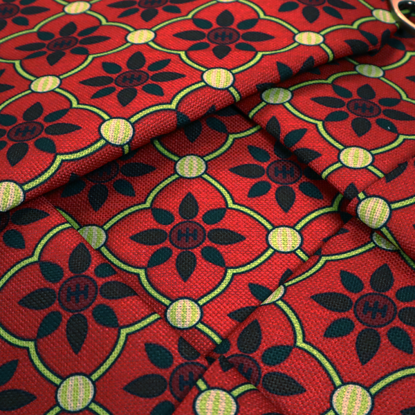 Geometric Floral Pop Upholstery Fabric DP-98 - Handmade Cushions
