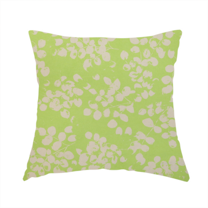 Leafy Silhouette Upholstery Fabric DP-99 - Handmade Cushions