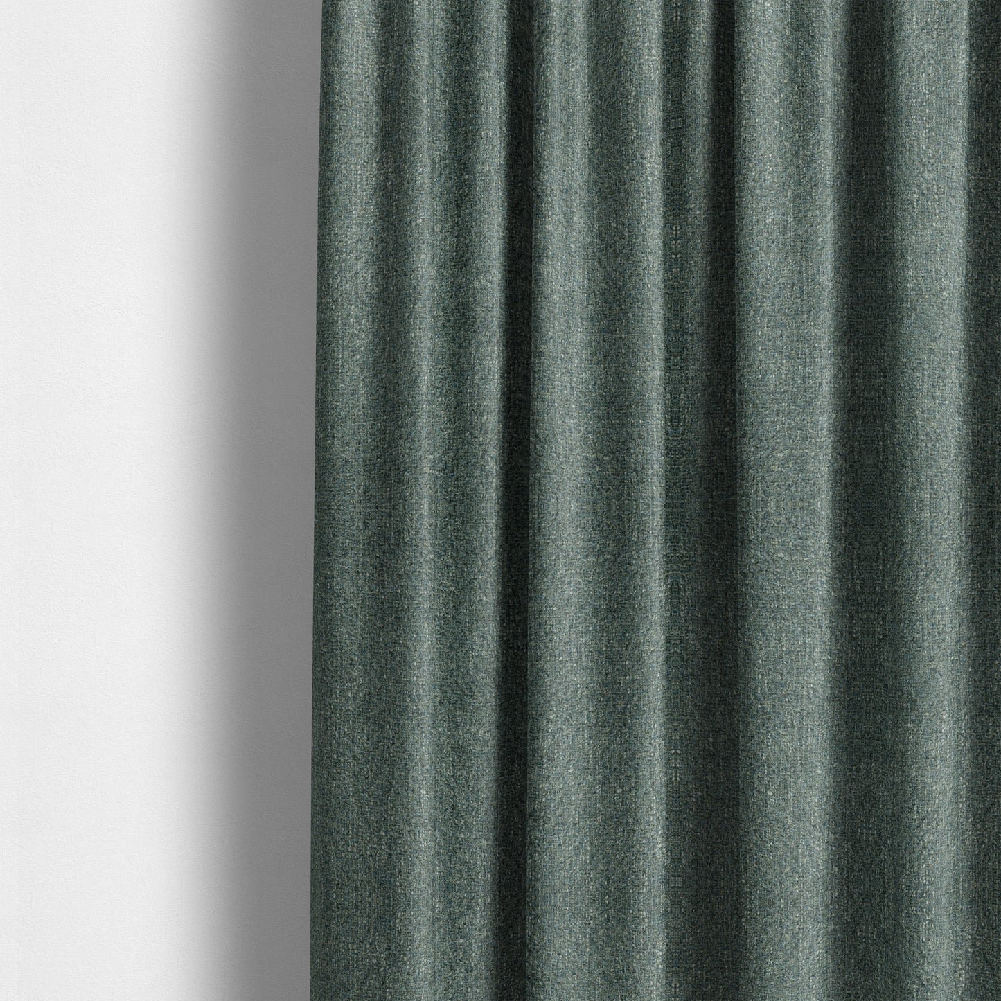 Dawson Textured Weave Furnishing Fabric In Blue Colour - Made To Measure Curtains