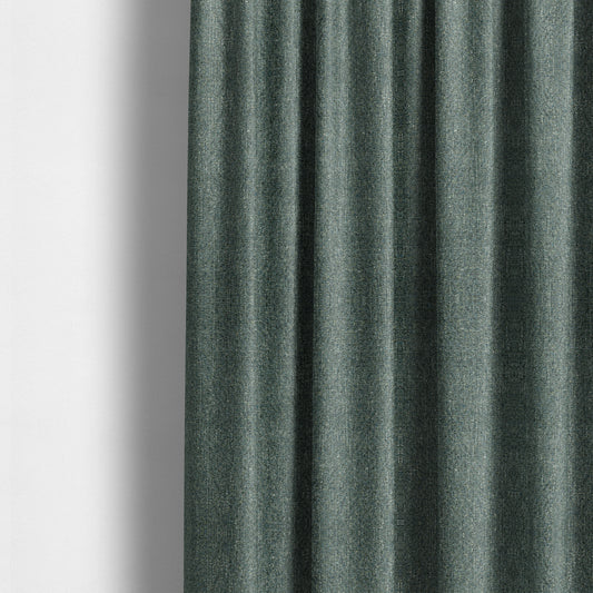 Dawson Textured Weave Furnishing Fabric In Blue Colour - Made To Measure Curtains