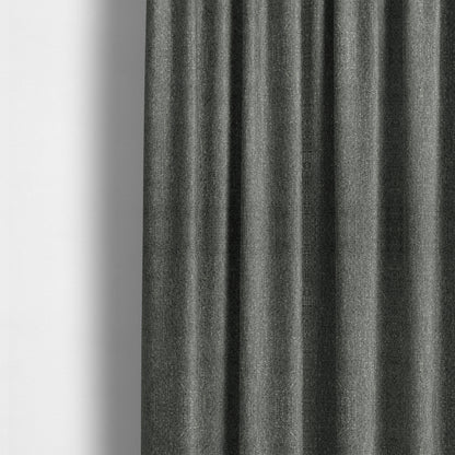 Dawson Textured Weave Furnishing Fabric In Grey Colour - Made To Measure Curtains