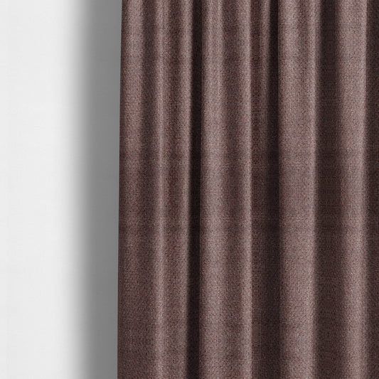 Dawson Textured Weave Furnishing Fabric In Purple Colour - Roman Blinds