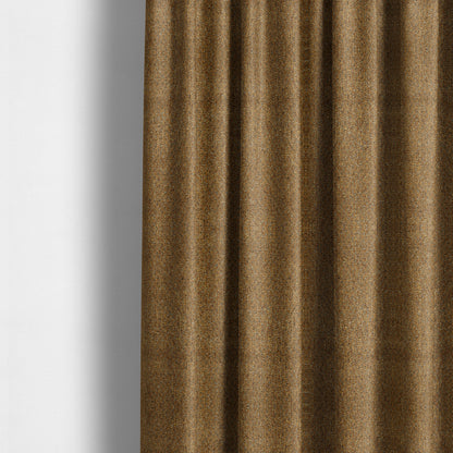 Dawson Textured Weave Furnishing Fabric In Gold Colour - Roman Blinds