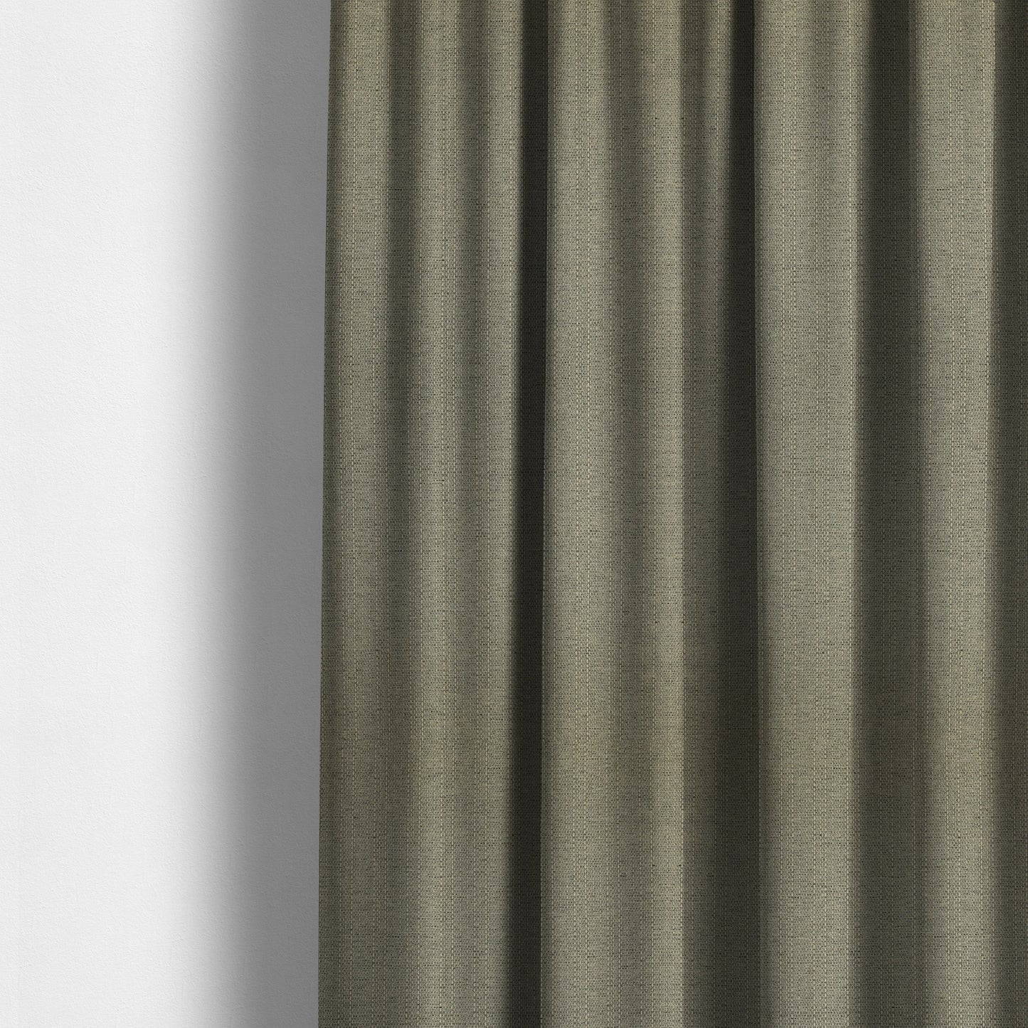 Devon Textured Woven Upholstery Chenille Fabric In Beige Colour - Made To Measure Curtains