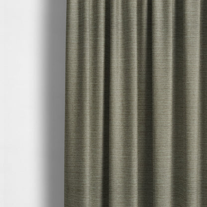 Dijon Heavily Textured Detailed Weave Material Ash Grey Furnishing Upholstery Fabrics - Made To Measure Curtains