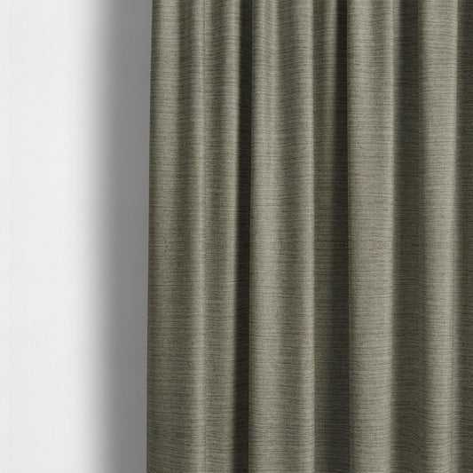 Dijon Heavily Textured Detailed Weave Material Ash Grey Furnishing Upholstery Fabrics - Made To Measure Curtains