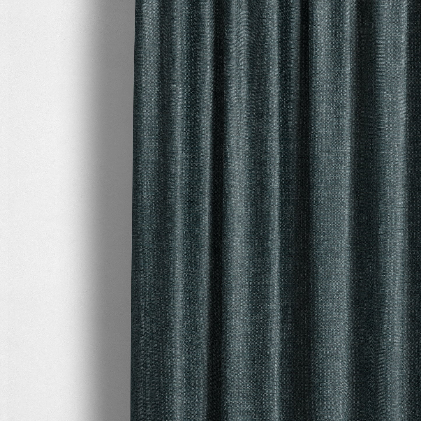 Dijon Heavily Textured Detailed Weave Material Azure Teal Furnishing Upholstery Fabrics - Made To Measure Curtains