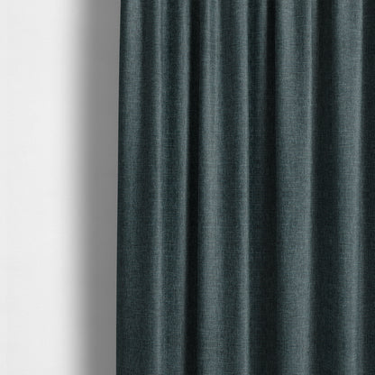 Dijon Heavily Textured Detailed Weave Material Azure Teal Furnishing Upholstery Fabrics - Made To Measure Curtains