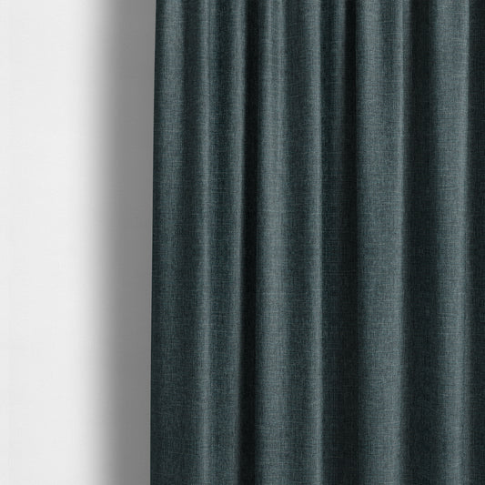 Dijon Heavily Textured Detailed Weave Material Azure Teal Furnishing Upholstery Fabrics - Made To Measure Curtains