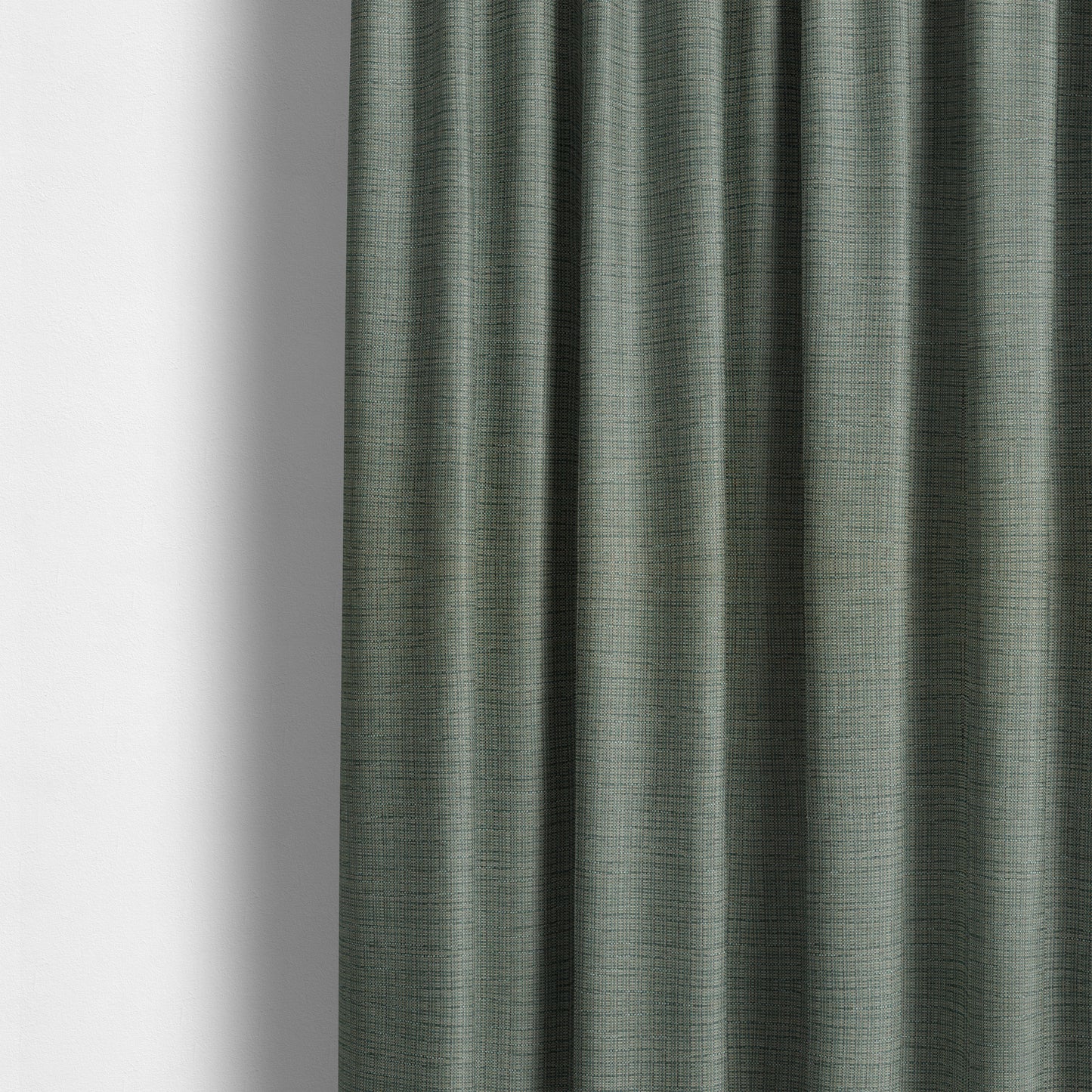 Dijon Heavily Textured Detailed Weave Material Turquoise Teal Furnishing Upholstery Fabrics - Made To Measure Curtains