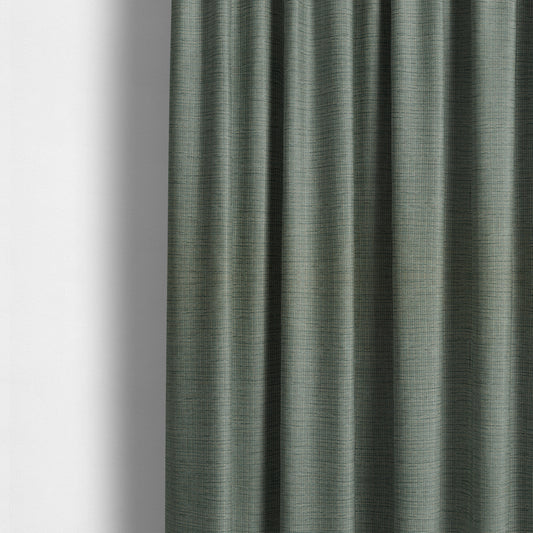 Dijon Heavily Textured Detailed Weave Material Turquoise Teal Furnishing Upholstery Fabrics - Made To Measure Curtains