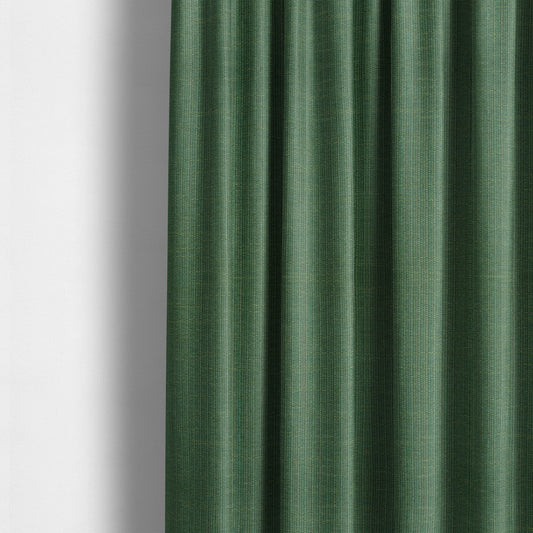 Dijon Heavily Textured Detailed Weave Material Coral Green Furnishing Upholstery Fabrics - Made To Measure Curtains