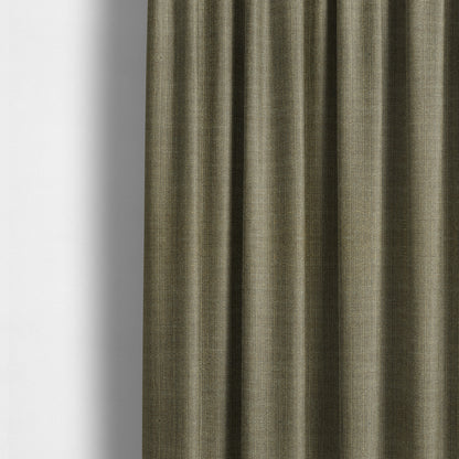 Dijon Heavily Textured Detailed Weave Material Caramel Brown Furnishing Upholstery Fabrics - Made To Measure Curtains